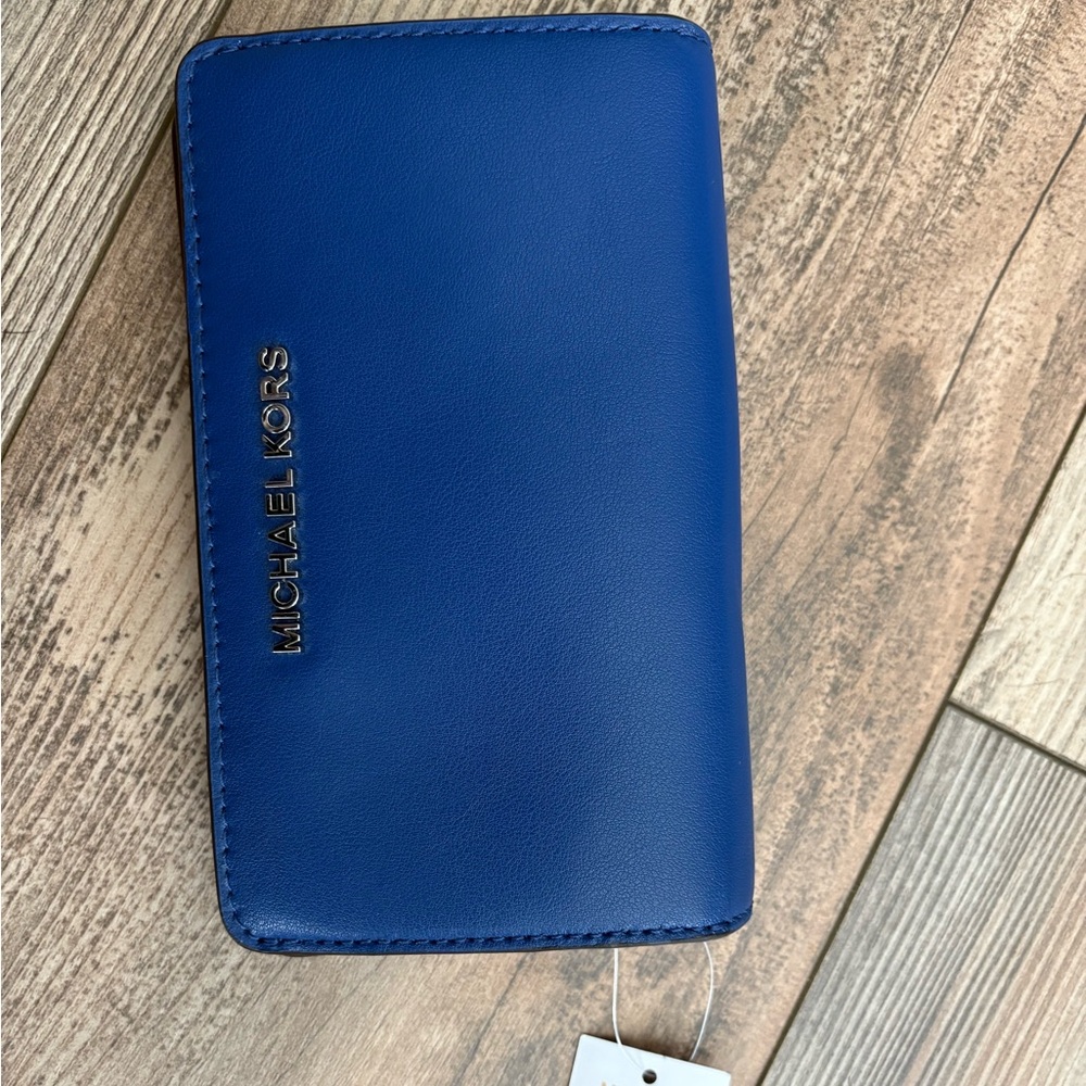 Michael Kors Sapphire Leather Wallet